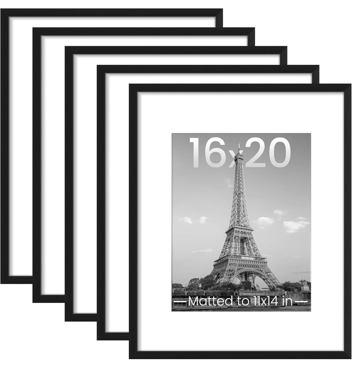 Wall Gallery Poster Frames Set of 5
