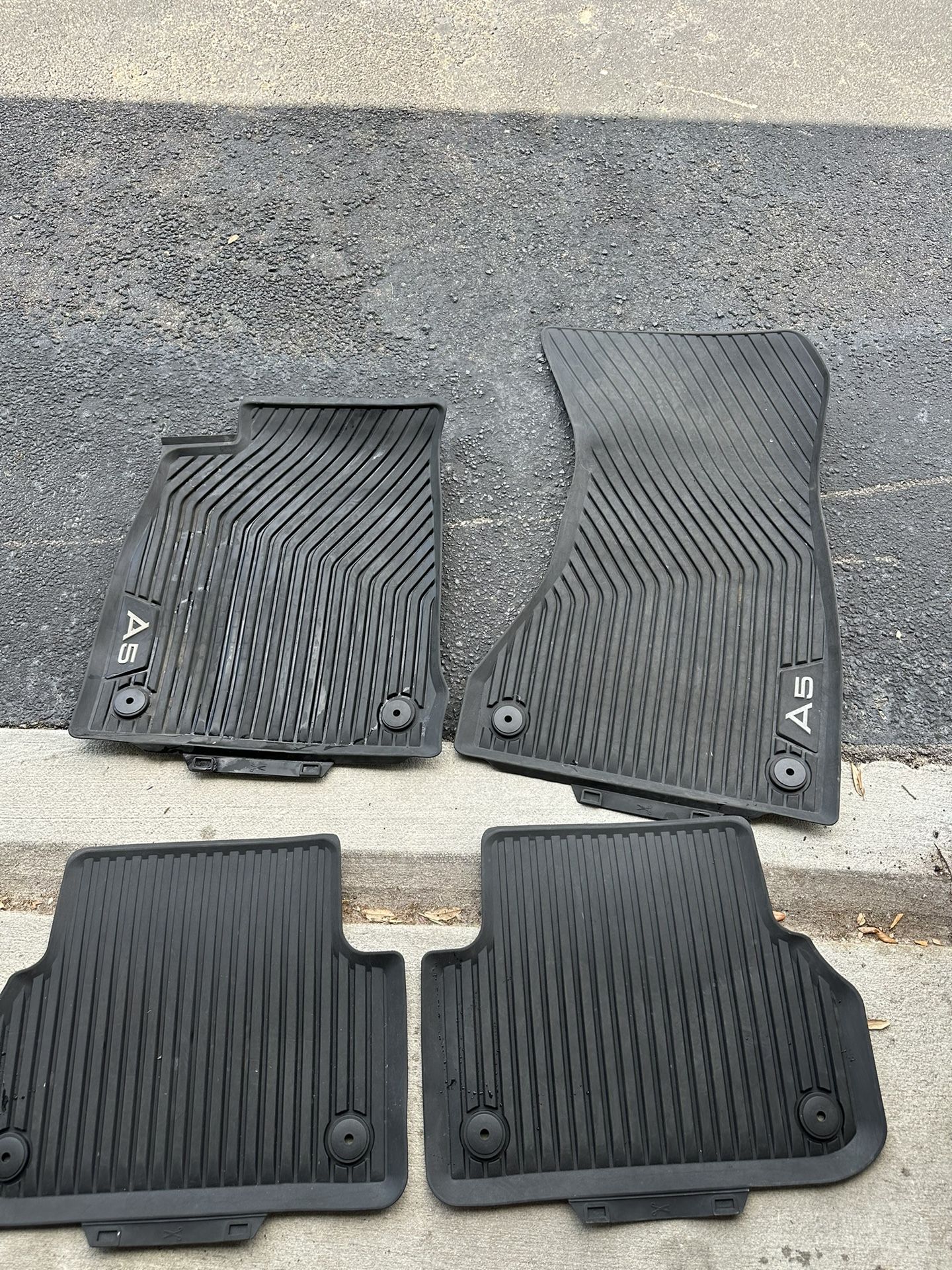 OEM Audi A5 All Weather Rubber Mats