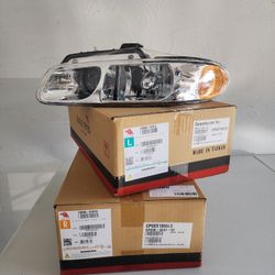 2000 Dodge Chrysler Plymouth Minivan Headlights With LED Bulbs