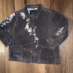 Ava ti Women’s Leather Jacket Size 2XL 