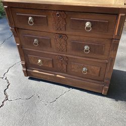 Vintage Antique Dresser 