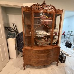 Vintage China Cabinet 