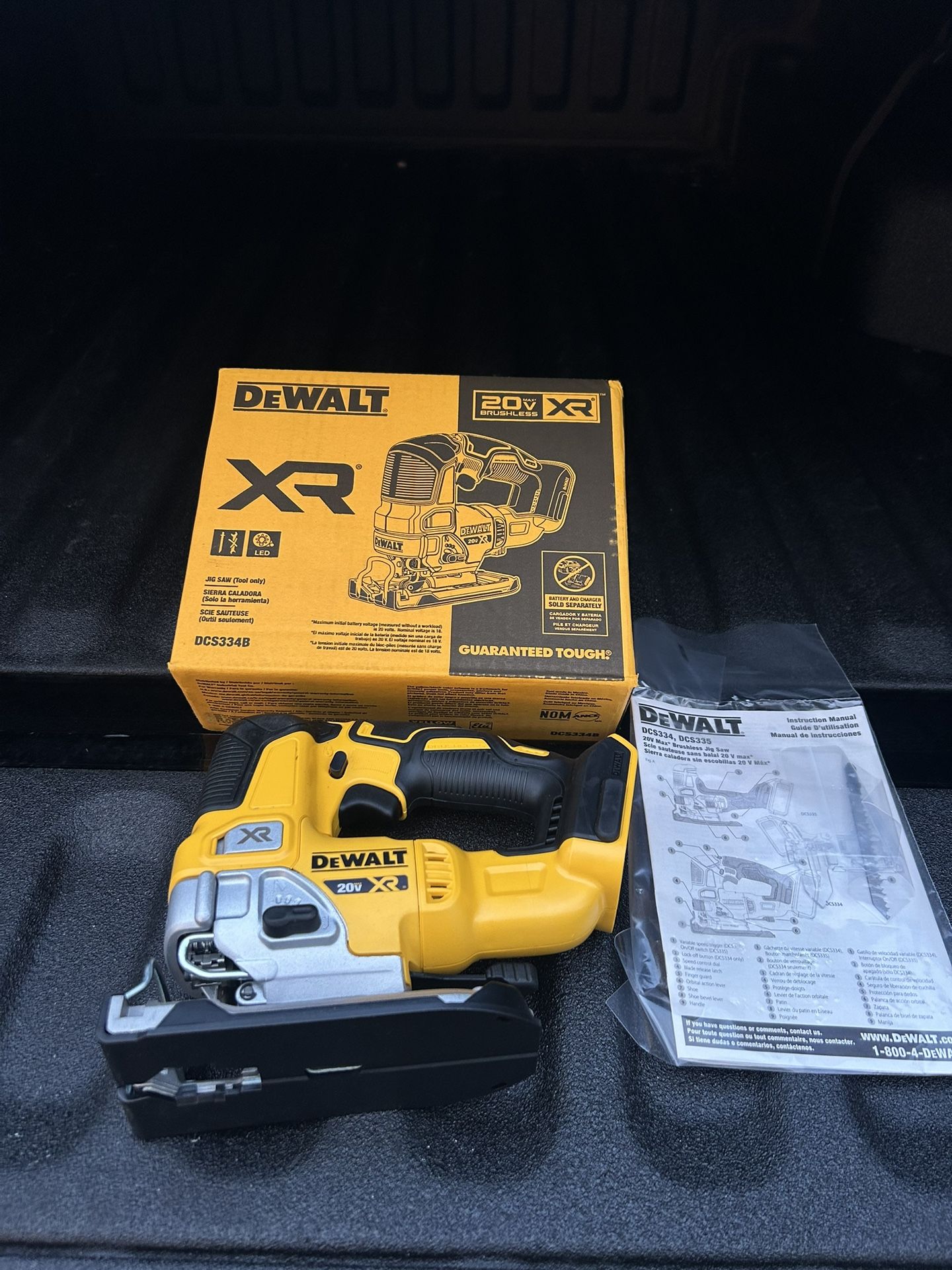 20V MAX XR Cordless Brushless Jigsaw (Tool Only