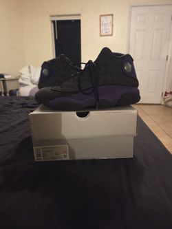 Nike Air Jordan 13 Retro, Purple, Size 9.5, Jordan's, Great Condition with Box