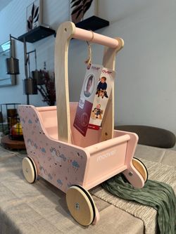 Moover wooden stroller