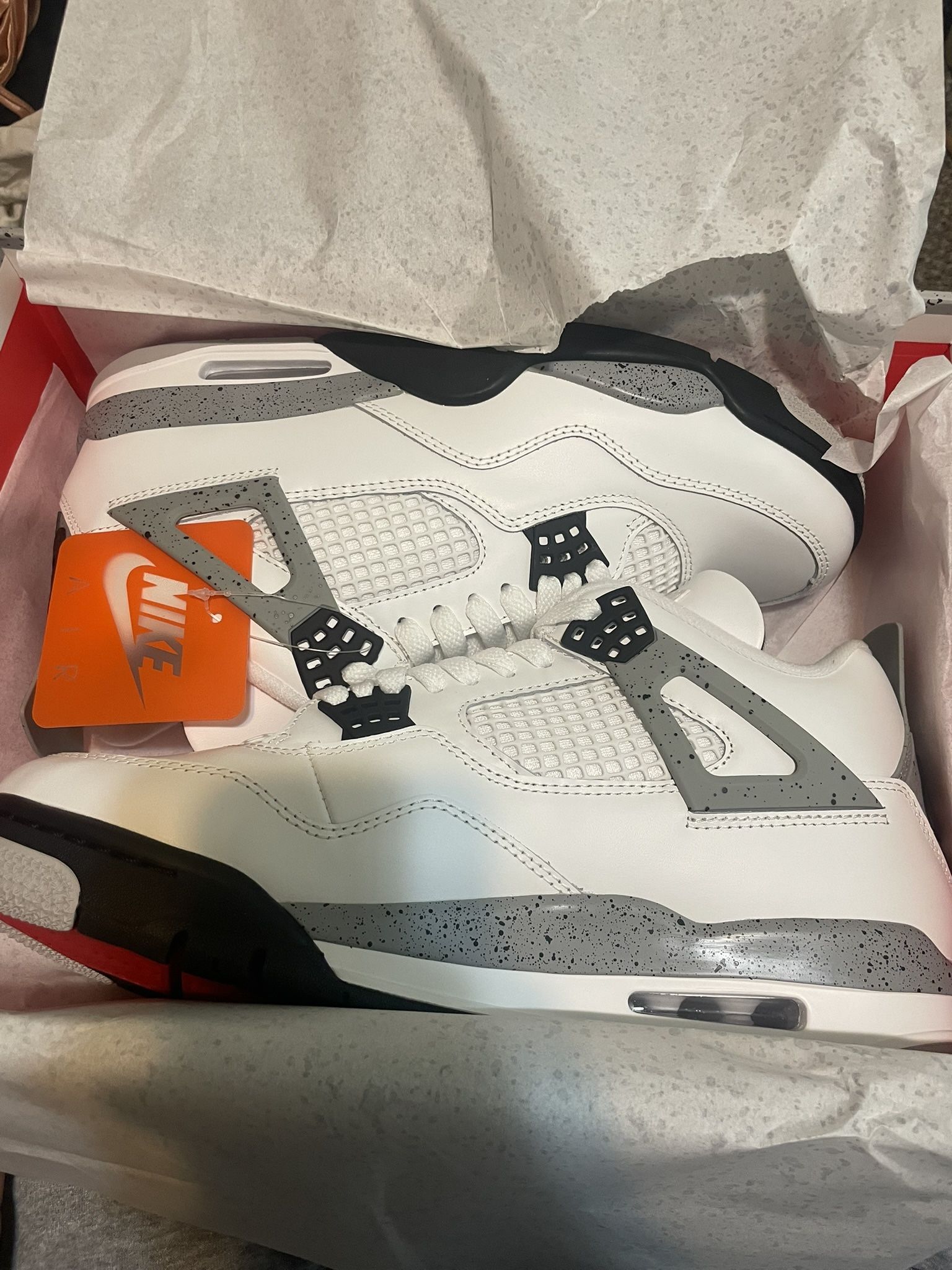 White Cement 4s Size 11