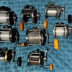 8 Fishing Reels 