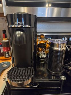 Nespresso automated machine plus accessories