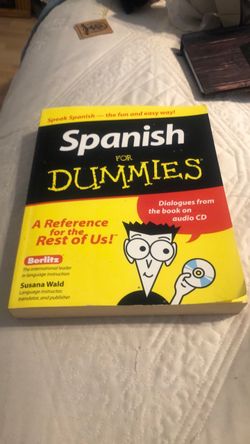 Spanish for Dummies Book with Audio CD