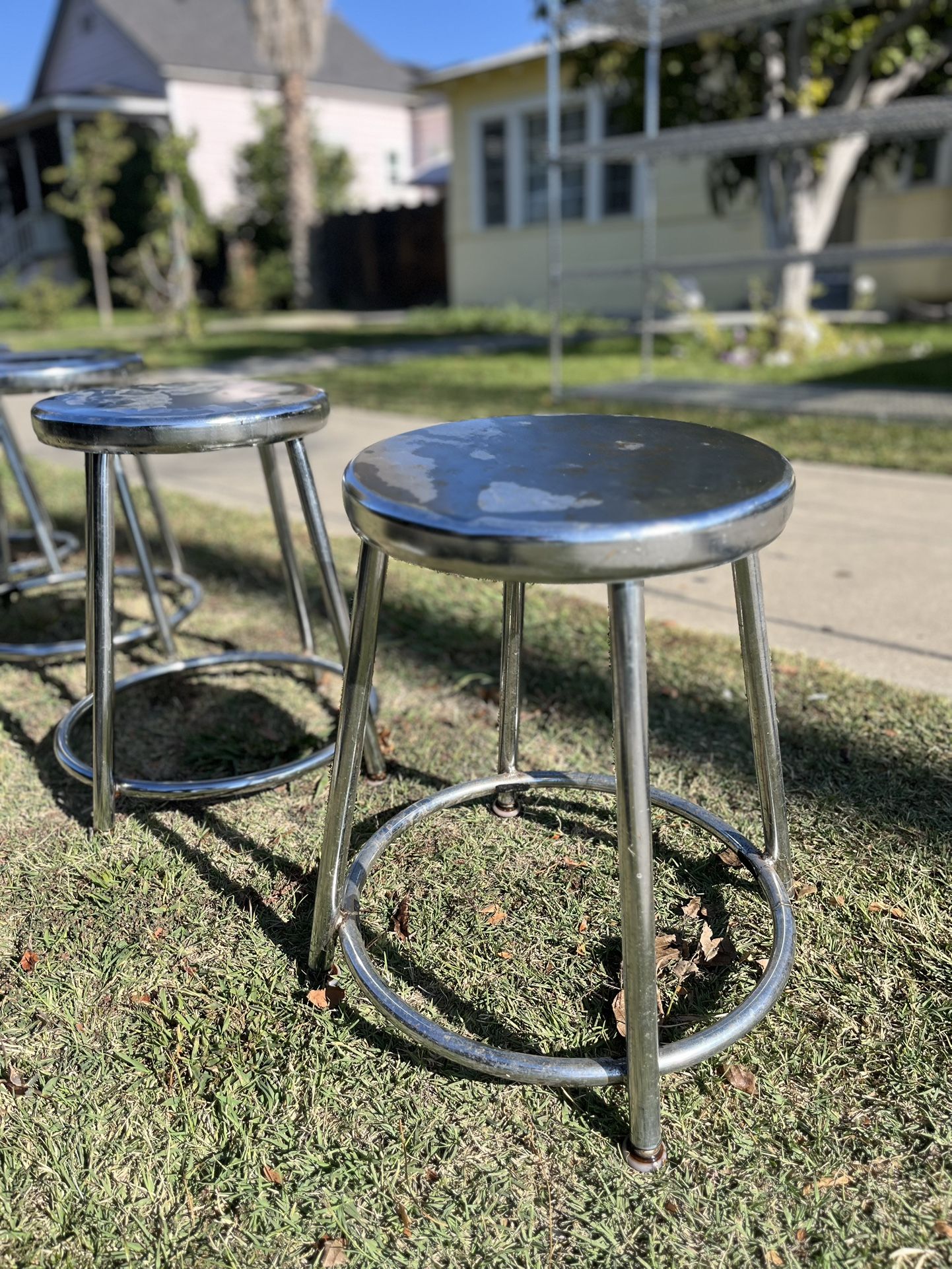 Metal Stools $65