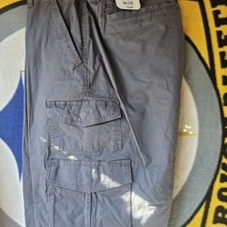 Grey Men Cargo Pants