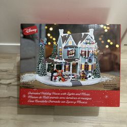 Disney Christmas Village Decor