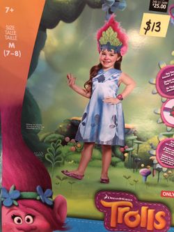 NEW Poppy Halloween costumes size medium 7/8