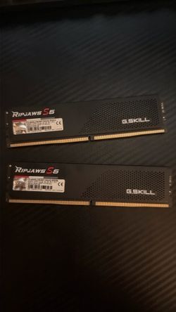 DDR5 32GB (2x16) 6000 MT/S CL36 G Skill RipjawS5 RAM.