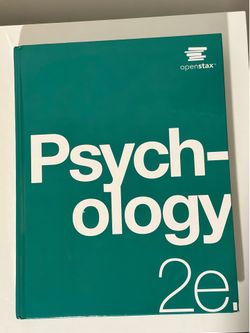 Psychology Openstax 2nd Edition Textbook