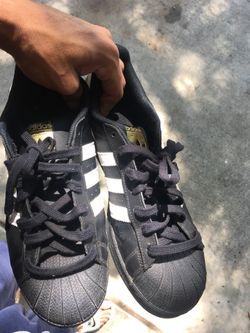 Adidas size 11. Gold cap shelltoe