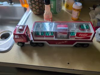 Vintage 80's Buddy-L Coke Semi Truck