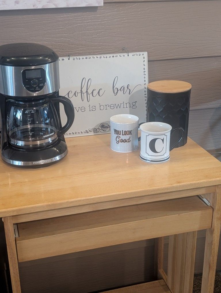 Coffee Bar/Computer Desk