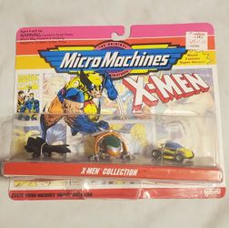 1993 Galoob Micro Machines Marvel Comics X-Men Collection set