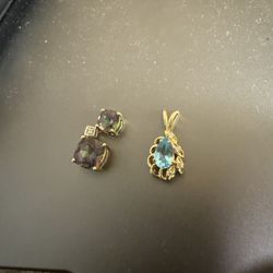 10k Gold Jewelry With Real Gems