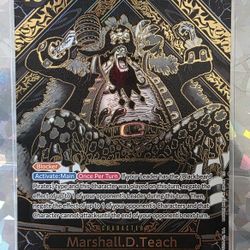 One Piece Cards Marshall D Teach (Black Beard)