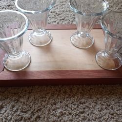 Large Sundae Glasses Set Of 4