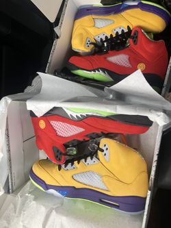 Jordan 5 What the all sizes GS and Men