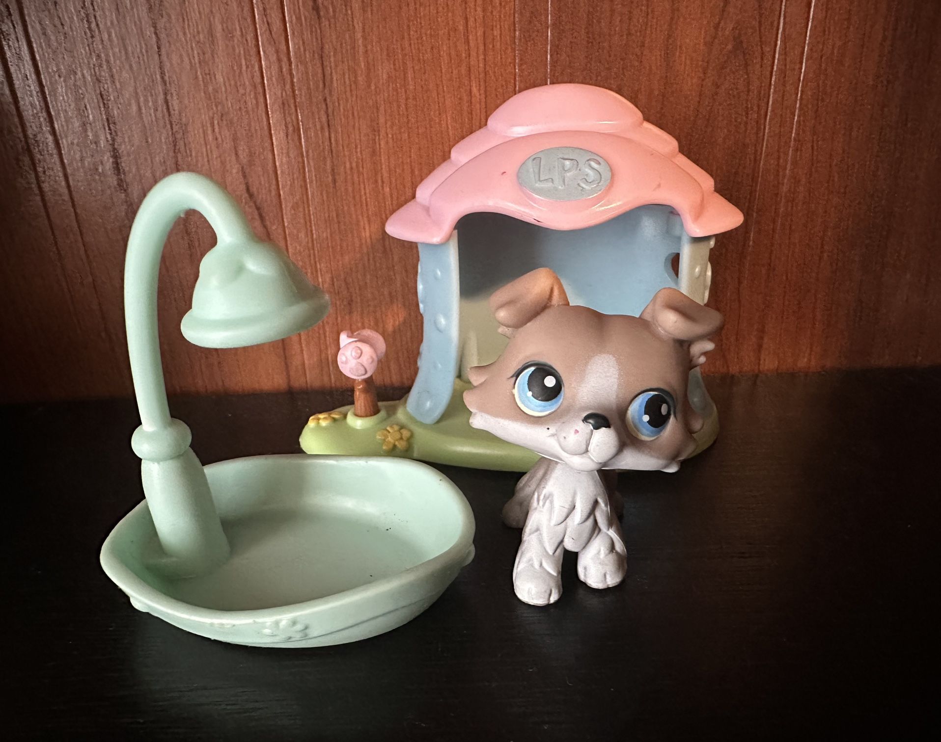 Littlest Pet Shop Collie #67 With Accessories