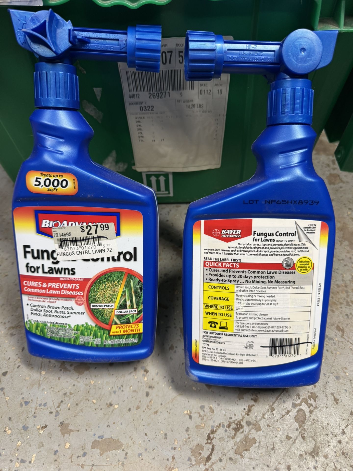 New Bayer Advanced Fungus Control For Lawns. $10 Takes Both Bottles. Must Pickup