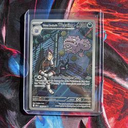 Team Rocket’s Weezing #199 Destined Rivals Illustration Rare NM Pokémon Card