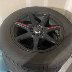 17 Inches Rims With Tires 🛞