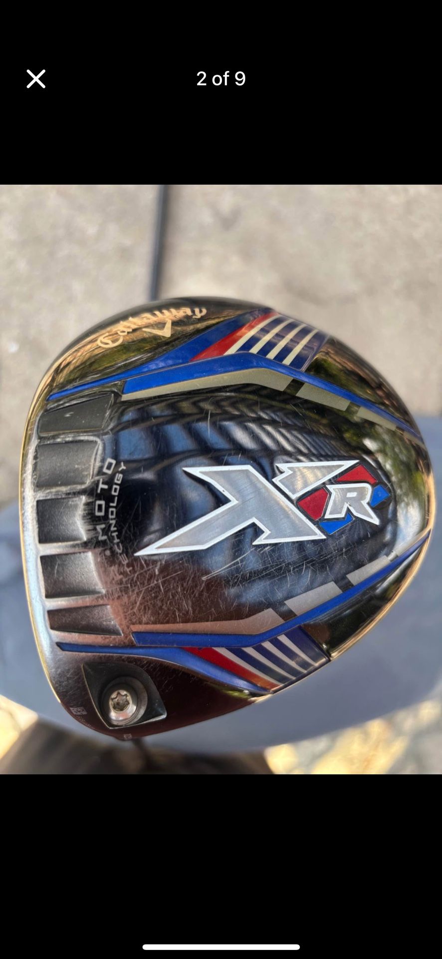 CallawayXR Driver And Callaway XR 3 Wood (LH)
