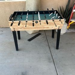 Kids Table Soccer, Air Hockey And Pool