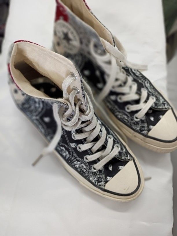 Converse Offspring x Chuck 70 High Paisley Patchwork Men's 6 / Woman's 8