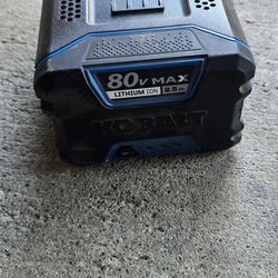 Kobalt 80v 2.5ah battery