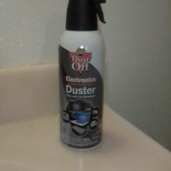 Dust Off Electronics Compressed Gas Duster 10 Oz 312 Milliliter