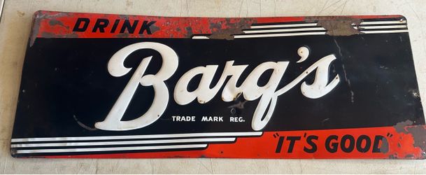 Barqs soda sign
