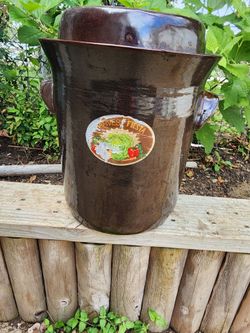 Olla para fermentar repollo o vegetales