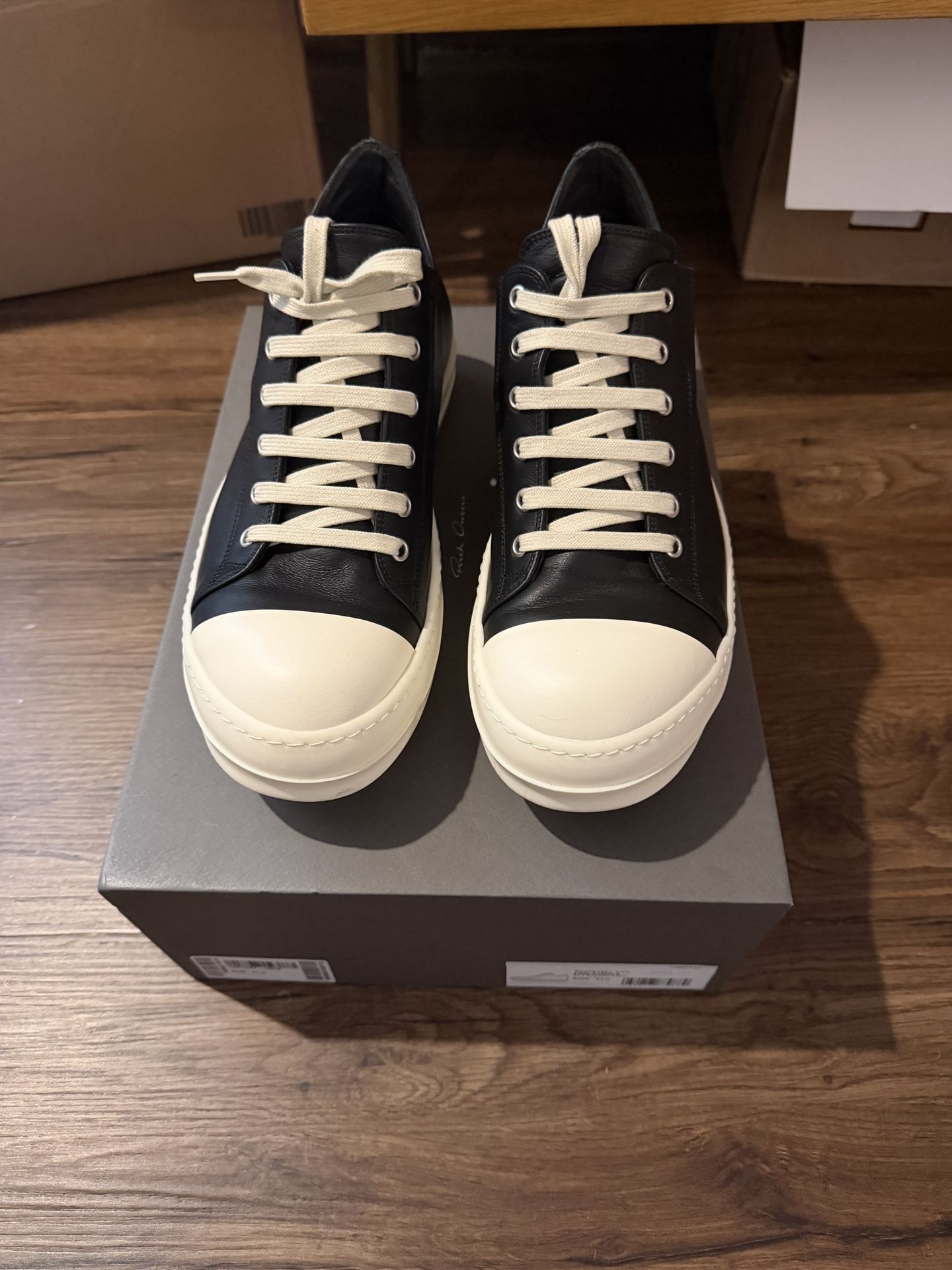 Rick Owen Mainline Leather Ramones Size 41.5