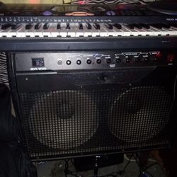Keyboard And 2+12 Combo 120 Watt Amp