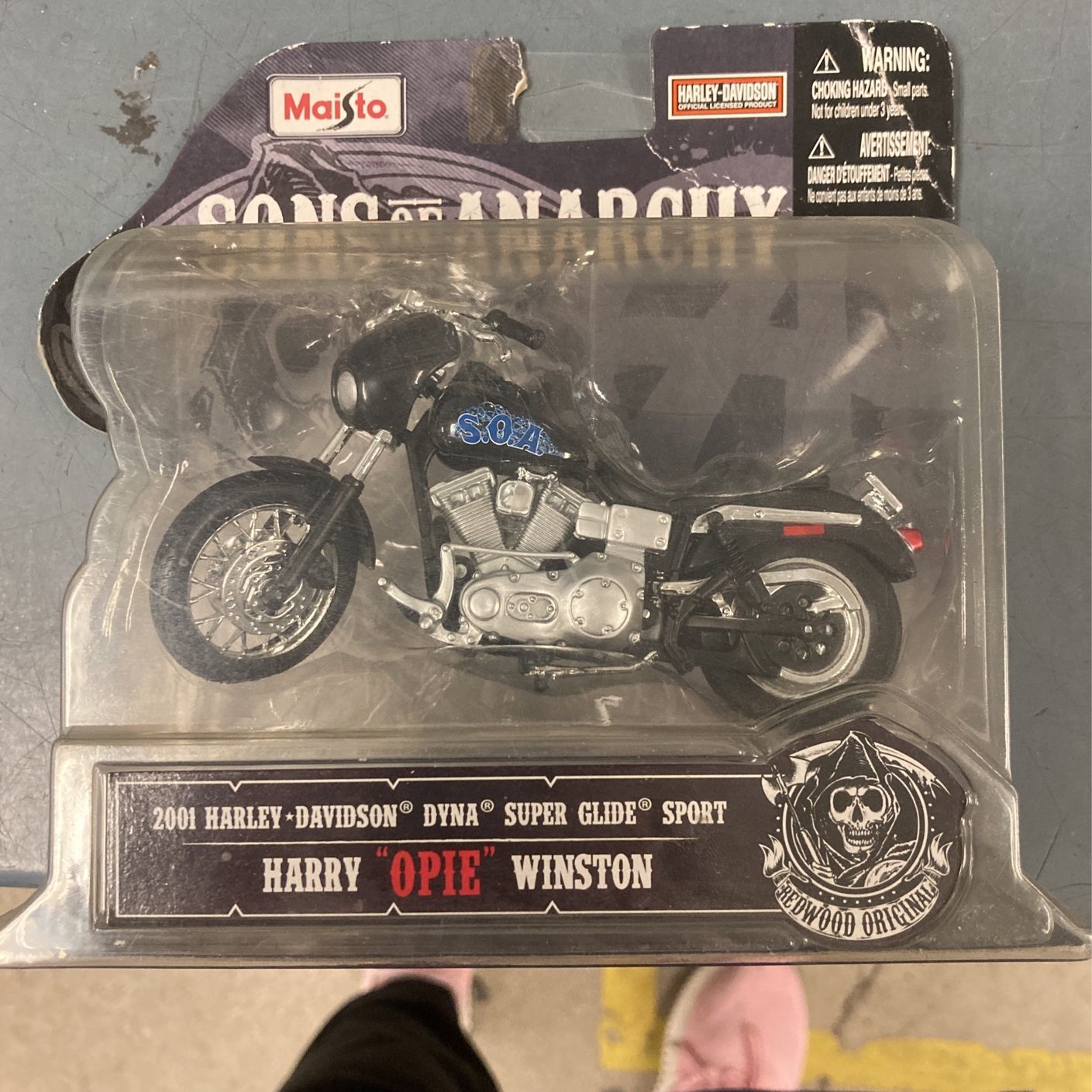 サンズオブアナーキー SONS OF ANARCHY ハーレー3台セット - ミニカー