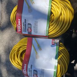 12 Gauge Heavy Duty 100 Ft Extension Cord