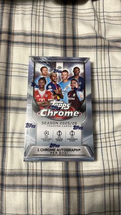 Topps Chrome Hobby Box 2025/26