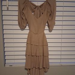 Forever 21 Large Beige Dress 