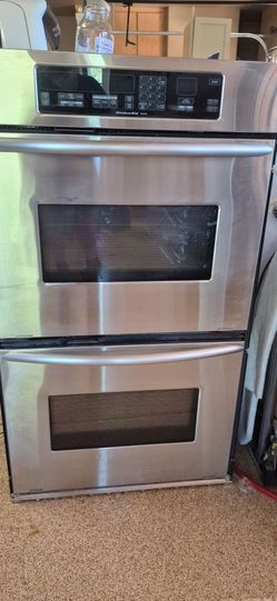 KitchenAid Superba Double Wall Oven Stainless Steel