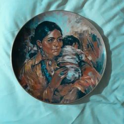 Don Ruffin, "Child Of The Pueblo" large China Plate