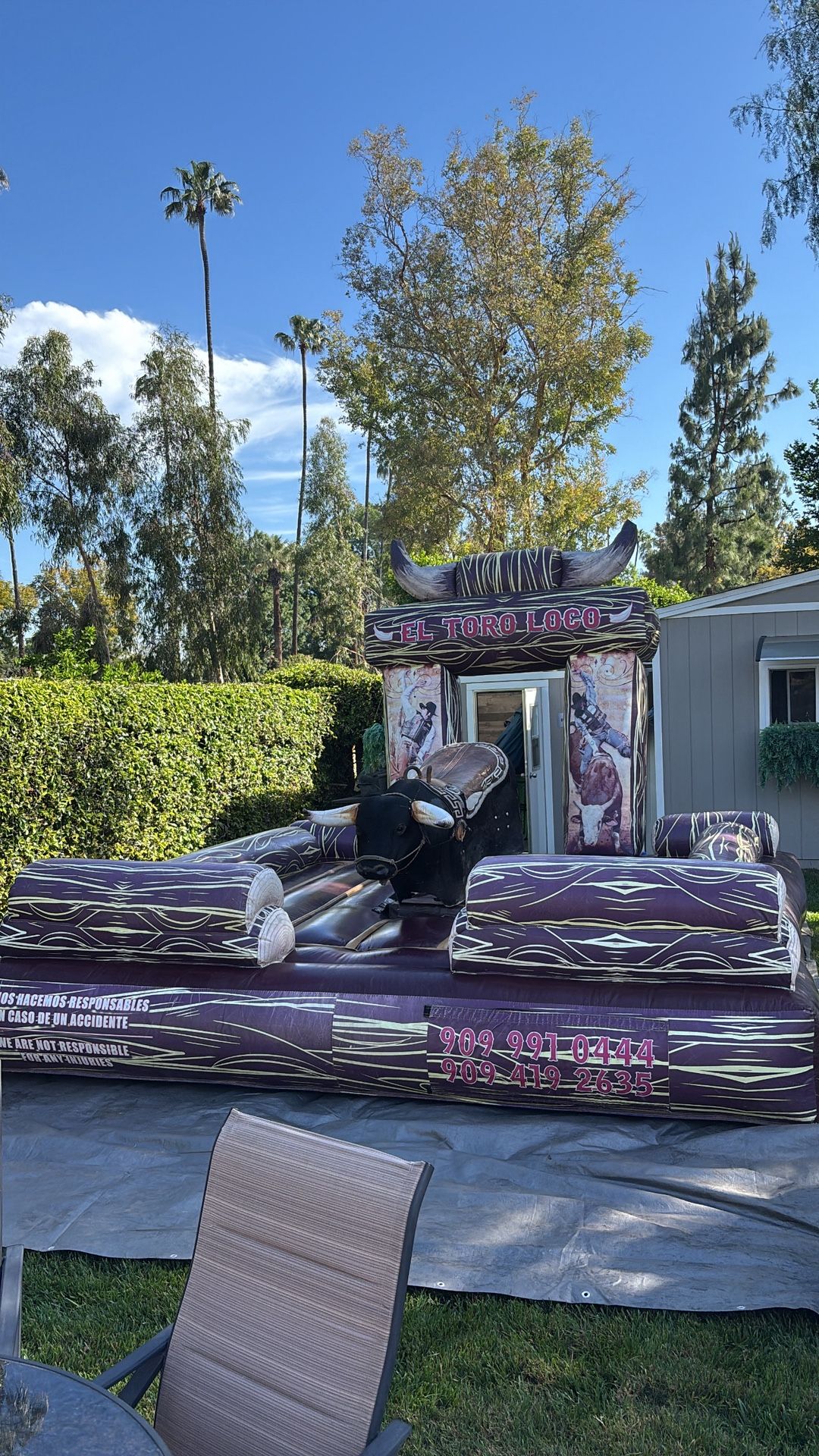 Toro mecánico/ Waterslide