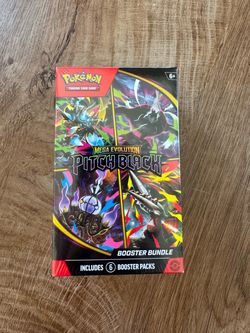 Pokémon TCG Pitch Black Booster Bundle (6 Packs) — Sealed