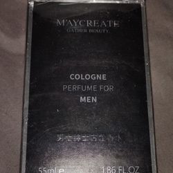 New In Box  M'AYCREATE GATHER BEAUTY COLOGNE PERFUME for MEN 1.86 Fluid Oz