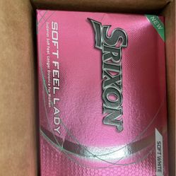 SRIXON soft feel lady balls 36x
